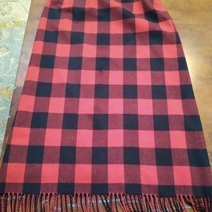 Pendleton Long Blanket Skirt